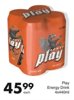 Save Play Energy Drink offer