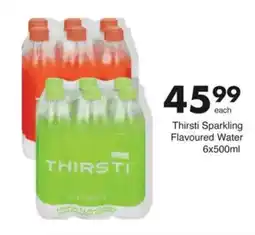 Save Thirsti Sparkling Flavoured Water offer