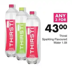 Save Thirsti Sparkling Flavoured Water offer