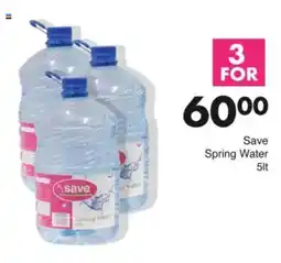 Save Save Spring Water offer