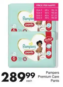 Save Pampers Premium Care Pants offer