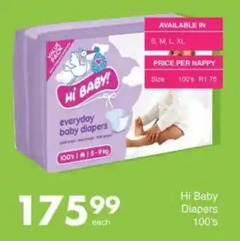 Save Hi Baby Diapers offer