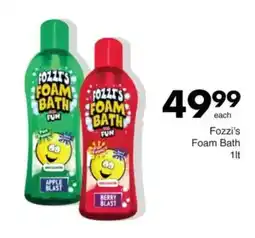 Save Fozzi's Foam Bath offer