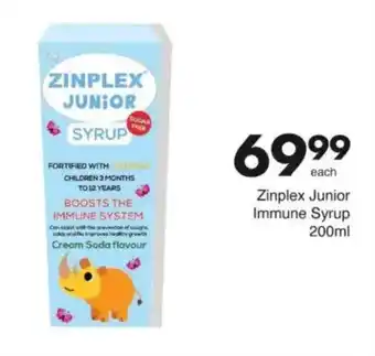 Save Zinplex Junior Immune Syrup offer