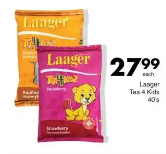 Save Laager Tea 4 Kids offer