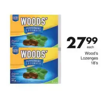 Save Wood's Lozenges offer