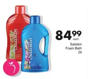 Save Satiskin Foam Bath offer