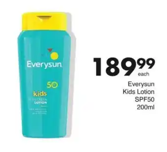 Save Everysun Kids Lotion SPF50 offer