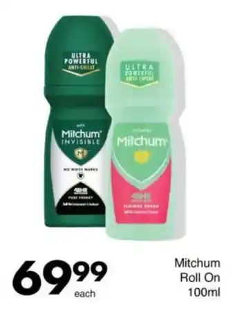 Save Mitchum Roll On offer