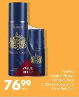 Save Yardley English Blazer Banded Pack offer