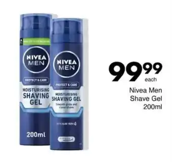 Save Nivea Men Shave Gel offer