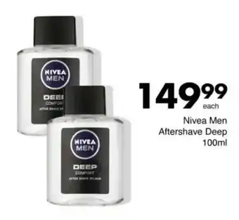 Save Nivea Men Aftershave Deep offer