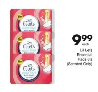 Save Lil Lets Essential Pads offer