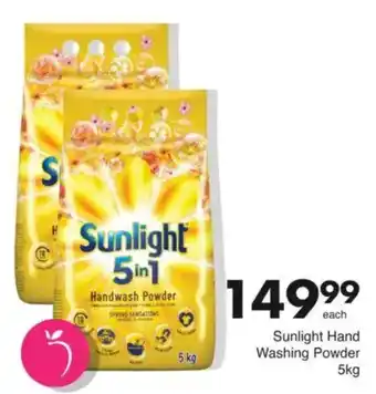 Save Sunlight Hand Washing Powder offer