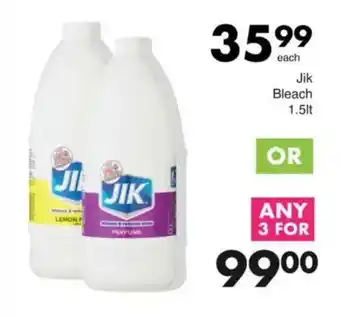 Save Jik Bleach offer