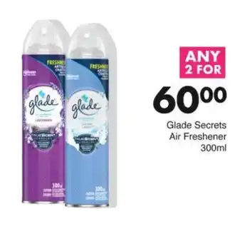 Save Glade Secrets Air Freshener offer