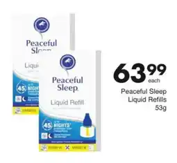 Save Peaceful Sleep Liquid Refills offer