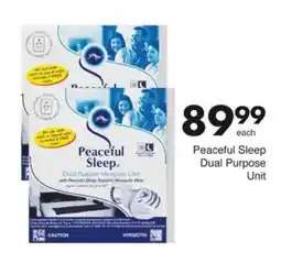 Save Peaceful Sleep Dual Purpose Unit offer