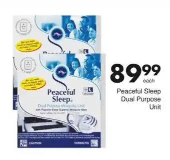 Save Peaceful Sleep Dual Purpose Unit offer