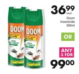 Save Doom Insecticide offer