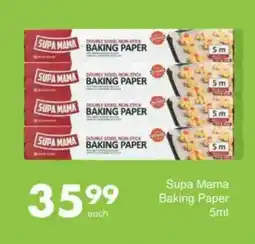 Save Supa Mama Baking Paper offer