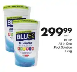 Save Blu52 All In One Pool Solution offer