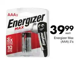 Save Energizer Max (AAA) offer