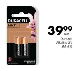 Save Duracell Alkaline (Mn21) offer