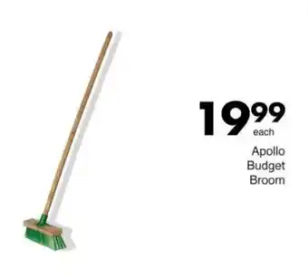 Save Apollo Budget Broom offer