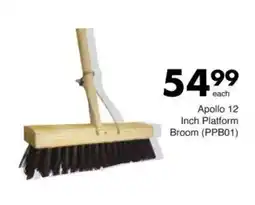 Save Apollo 12 Inch Platform Broom (PPB01) offer