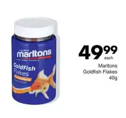 Save Marltons Goldfish Flakes offer