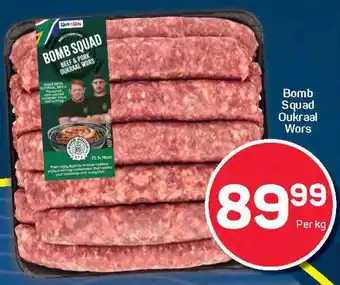 Pick n Pay Bomb Squad Oukraal Wors offer