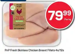 Pick n Pay PnP Fresh Skinless Chicken Breast Fillets offer