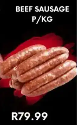 Saverite Beef sausage offer