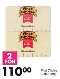 Save First Choice Butter offer