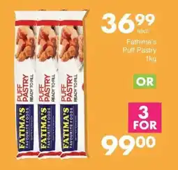 Save Fathima's Puff Pastry offer