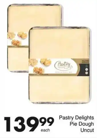 Save Pastry Delights Pie Dough Uncut offer