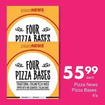 Save Pizza News Pizza Bases offer