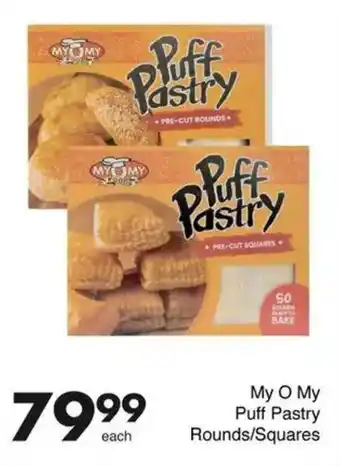 Save My O My Puff Pastry Rounds/Squares offer