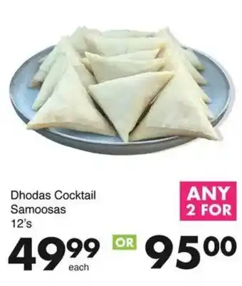 Save Dhodas Cocktail Samoosas offer