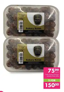 Save Fresh Frozen Premium Sukkary Dates offer