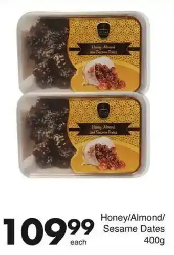 Save Honey/Almond/ Sesame Dates offer