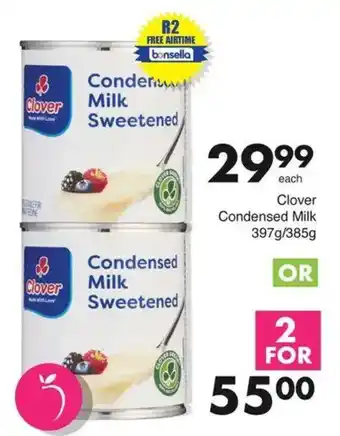 Save Clover Condensed Milk offer