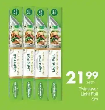 Save Twinsaver Light Foil offer