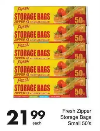 Save Fresh Zipper Storage Bags Small offer