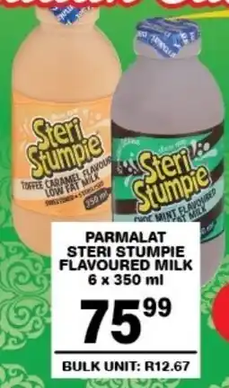 Giant Hyper Parmalat steri stumpie flavoured milk offer