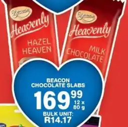 Giant Hyper Beacon chocolate slabs offer