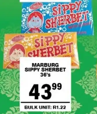 Giant Hyper Marburg sippy sherbet offer