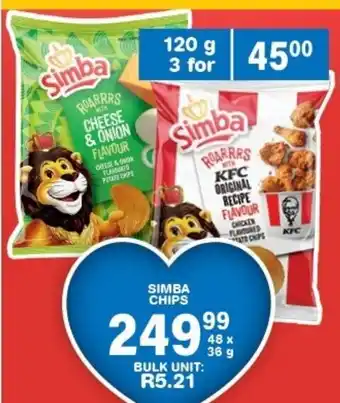 Giant Hyper Simba chips offer