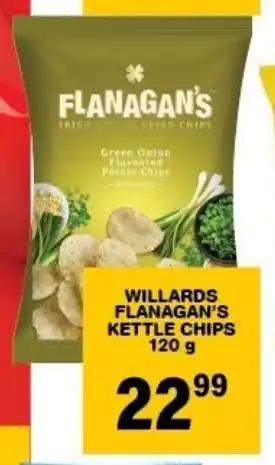 Giant Hyper Willards flanagan's kettle chips offer